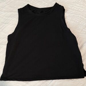 All in Motion Black Muscle Tee